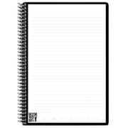 Rocketbook Core Smart Reusable Spiral Notebook, Teal, Executive Size Eco-friendly Notebook (6 x 8.8)- 36 Lined Pages, Includes 1 Pen and Microfiber Cloth