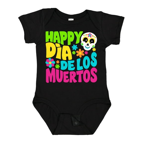 Inktastic Happy DÃ­a De Los Muertos Boys or Girls Baby Bodysuit