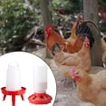 thumbnail image 4 of Chicken Feeder Foldable Legs Design Chicken Waterer Large Capacity Poultry Water Feeder for Home Farm Yard, 4 of 8