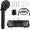 Black, variant on RV Shower Faucet with Shower Head and Hose - Non-Metallic RV Shower Kit, On/Off Valve & Diverter, Handheld Shower Replacement for RV, 5th Wheels, Motorhomes, Travel Trailers, Campers (Black)