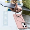 thumbnail image 2 of Para Samsung Galaxy S26 Ultra 5G Case (Compatible With MagSafe) With Invisible Magnetic O-Ring Stand Military-Grade Shockproof Phone Case,Pink,For Galaxy S26 Ultra 5G, 2 of 7