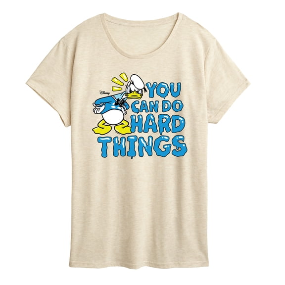 Disney - You Can Do Hard Things - Women's Short Sleeve Graphic T-Shirt