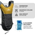 thumbnail image 2 of Trailrunner 2L Hydration Pack - Onyx, 2 of 6