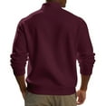 thumbnail image 3 of LWavelet Mens Half Zip Pullover Sweatshirt Casual Long Sleeve Lightweight Athletic Quarter Zip Top for Everyday Wear, 3 of 3