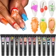 thumbnail image 1 of Kit de gel escultor Fcozpjk 3D para decoración de uñas con 12 colores, 8 ml, 1 of 6