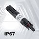thumbnail image 4 of Conector Solar de 5 uds con conector Pv resistente al agua de diodo Dc1000v 20a Ip67 Ppo conector macho hembra, 4 of 5