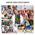 thumbnail image 6 of Xecao Mardi Gras7 print basketball shirt for both men and women, a unisex basketball jersey perfect for theme parties-XX-Large, 6 of 6
