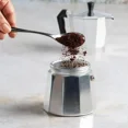 thumbnail image 3 of Aluminum Octagonal Coffee Maker Moka Pot with Stainless Steel Filter Perfect for Authentic Cuban & Italian Style Espresso Office-Option 50ML, 3 of 3