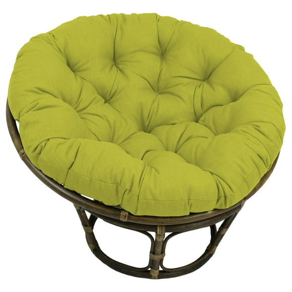 Blazing Needles Indoor/Outdoor Papasan Cushion, 1 Count (Pack of 1), Lime