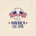 thumbnail image 4 of Inktastic America Est 1776 4th of July Boys or Girls Baby T-Shirt, 4 of 5