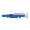thumbnail image 4 of Eaton Tripp Lite Series Cat6 Gigabit Molded (UTP) Ethernet Cable (RJ45 M/M), PoE, Blue, 35 ft. (10.67 m) - Patch cable - RJ-45 (M) to RJ-45 (M) - 35 ft - UTP - CAT 6 - IEEE 802.3ab/IEEE 802.5 - molded, solid - blue, 4 of 4