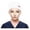 White, variant on HNMKIU Mens Womens Baseball Cap With Buttons Sweatband Bouffant Print Scrub Hat Light Green,One Size