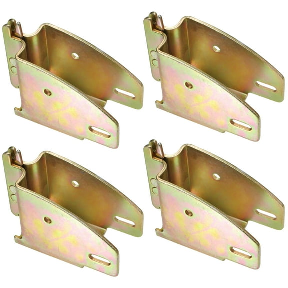 US Cargo Control Wood End Socket For E Track, Create Inexpensive Shoring Beams and Load Bars For Your Enclosed Van, Truck, Or Trailer, Use With Series E Track, 4 Pack