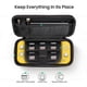 thumbnail image 2 of Q7P UGREEN Anti-scratch Storage Bag for Nintendo Switch Lite Portable M4N Case Game Card Organizer, 2 of 5