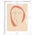 thumbnail image 5 of Art.com Face It 2 Art Print by Design Fabrikken, White Frame Wall Art, 17" x 21", 5 of 5