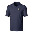 thumbnail image 2 of Men's Cutter & Buck  Navy Frisco RoughRiders Big & Tall Forge Pencil Stripe Stretch Polo, 2 of 3