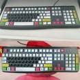 thumbnail image 6 of Keyboard Covers for K120 MK120 Corded Ergonomic Keyboard Waterproof Silicone Keyboard Protectors Skin Replacement, 6 of 9