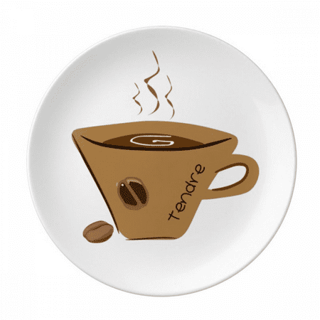 

Painting Bodied Coffee Cup Espresso Plate Decorative Porcelain Salver Tableware Dinner Dish