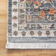 thumbnail image 5 of nuLOOM Penny Vintage Floral Medallion Area Rug, 8' x 10', Gray, 5 of 9