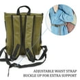 thumbnail image 4 of Airline Approved Dog and Cat Backpack Carrier for Small Dogs - Water, Stain Proof Dog Hiking Backpack with Mesh Cover, Waist Belt - SAGE-LEATHER, 4 of 7