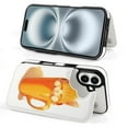 thumbnail image 4 of Compatible with iPhone 11 12 13 mini 14 15 16 Pro Max Plus Wallet Case with Card Holder, PU Leather Kickstand Card Slots Case ( Cute Cap Cup, iPhone 12 Pro Max), 4 of 7