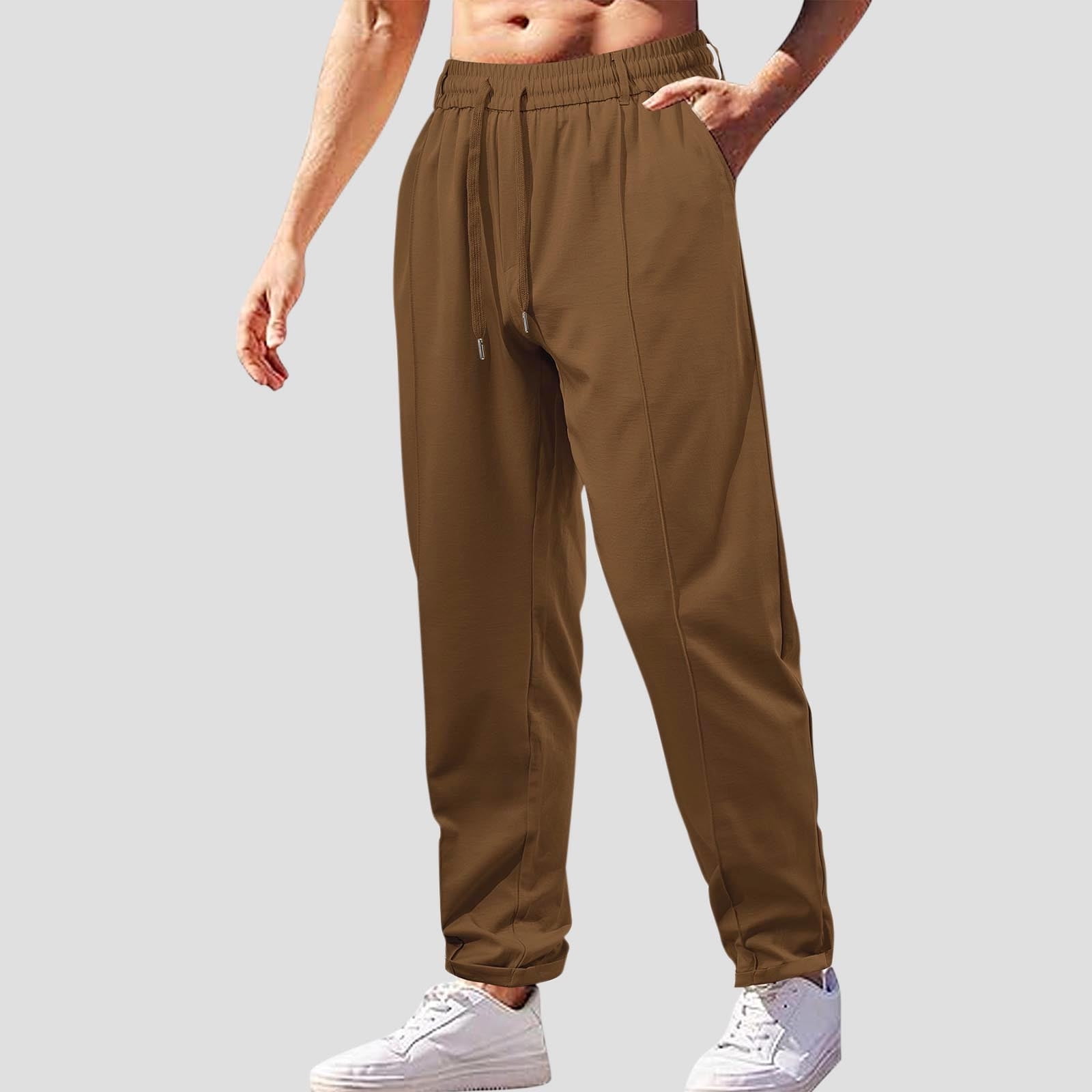 Pantalon Cargo Baggy Homme - Séchage Rapide, 4 Poches, Taille Haute Élastique