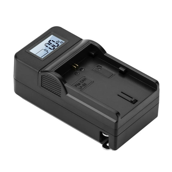 Green Extreme Compact Smart Charger with LCD Screen for Canon LP-E6N and LP-E6NH Batteries
