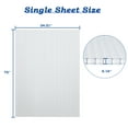 thumbnail image 4 of Aoodor Polycarbonate 72'' x 24'' Greenhouse Panel, UV Protected, Reinforced Clear Sheets, 4 of 8