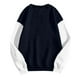 thumbnail image 4 of Camisetas para mujer,Sudadera informal de manga larga para mujer, talla grande, cuello redondo, blusa holgada, tela de poliéster, para uso doméstico, sopatenor, 4 of 8