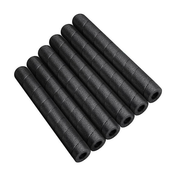 6 Pcs Pipe Insulation Foam Tube -Foam Pipe Covers -Soft Foam Tubing Insulation Wrap Spiral Basement
