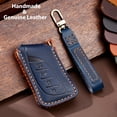 thumbnail image 3 of Key Fob Cover Compatible with Lexus ES LS LC RX NX LX TX GX 2018-2025 Keychain Case Holder Protector,Blue, 3 of 7