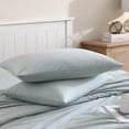 thumbnail image 2 of Easy Eco Pillow Case Set, Standard - Green Melange, 2 of 3