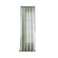 thumbnail image 2 of MMJ Blackout Curtains Openwork Embroidered Semi Shade Polyester Curtains 102x55in for Living Room, 2 of 6