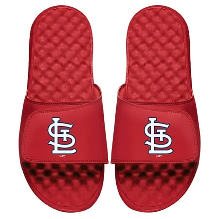 Men s ISlide Red St. Louis Cardinals Alternate Logo Slide Sandals