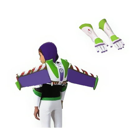 Toy Story Buzz Lightyear Jet Pack Costume Bundle Set