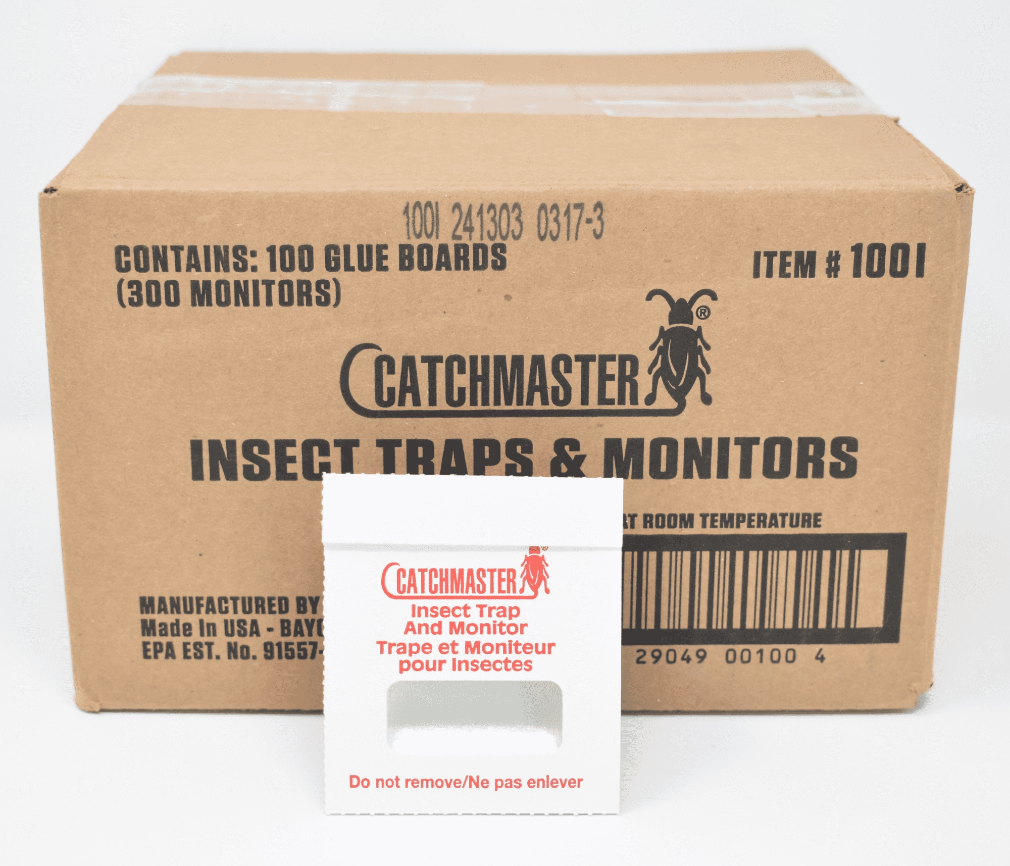 Catchmaster 100i Insect Glue Traps/Monitors Catches Insects