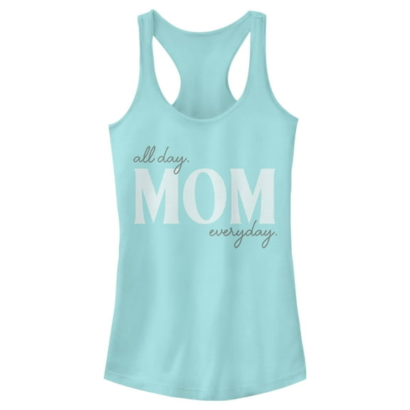 Junior's Lost Gods Mom Everyday Racerback Tank Top Cancun X Large