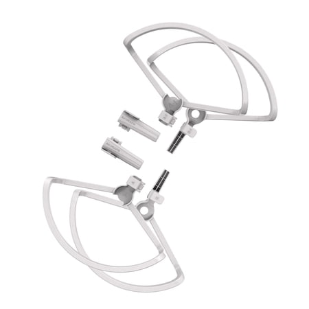 RC Propeller Guard with Landing Gear Removable Props ion for Accessor - White
