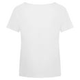 thumbnail image 4 of T-Shirt à Col en V d'Été Décontracté pour Femmes, Imprimé à Manches Courtes, 4 of 9