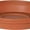 Terra Cotta, variant on Bloem Terra 14" Round Pebble Stone Plastic Plant Pot Drain Saucer