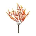 thumbnail image 2 of Harliver Fall Artificial Fall Flowers Fake Plastic Plants, No Fade Faux Autumn Plants, Thanksgiving Christmas Wedding Party Home Garden Fireplace Décor (Fall Brown & Fall red), 2 of 7