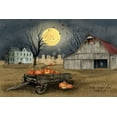 thumbnail image 2 of Jacobs, Billy 32x23 White Modern Wood Framed Museum Art Print Titled - Spooky Harvest Moon, 2 of 4
