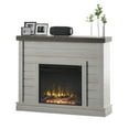 thumbnail image 3 of Twin Star Home Shiplap Wall Mantel Electric Fireplace, Fairfax Oak, 3 of 6