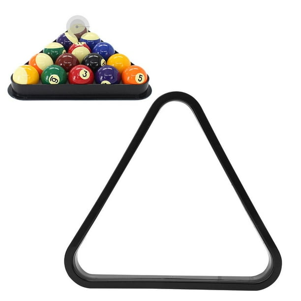 LYUMO Billiards Supplies, 2PCS Plastic Professional Billiards Triangular Frame Snooker Balls