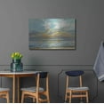 thumbnail image 4 of Luxe Metal Art 'Rhythmic Sunset Waves' by Silvia Vassileva, Metal Wall Art, 36" x 24", 4 of 9