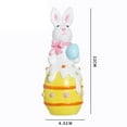 thumbnail image 3 of Easter decorations Cute Easter bunny for egg resin decorated home party gifts, 3 of 8