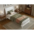 thumbnail image 3 of AFI Valencia Twin-XL Solid Wood Low Profile Sleigh Platform Bed, White, 3 of 12