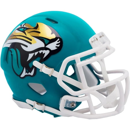 Riddell Jacksonville Jaguars AMP Alternate Revolution Speed Mini Football Helmet