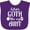 Purple, variant on Inktastic Future Goth Like My Aunt with Skulls Boys or Girls Baby Bib
