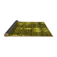 thumbnail image 2 of Ahgly Company Indoor Rectangle Abstract Yellow Modern Area Rugs, 8' x 10', 2 of 4